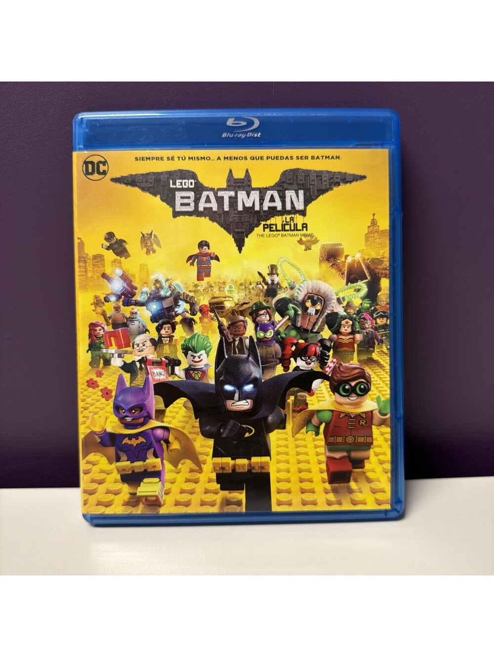 The LEGO Batman Movie Blu-Ray & DVD Spanish Cover Variant English/Spanish Audio